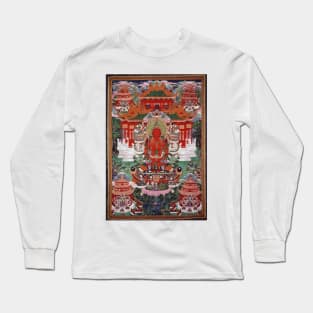 Buddha Amitayus in His Pure Land Long Sleeve T-Shirt